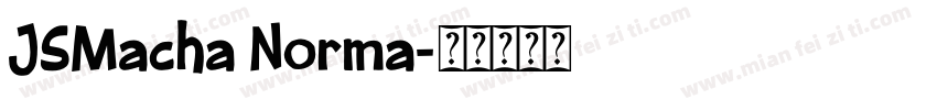JSMacha Norma字体转换